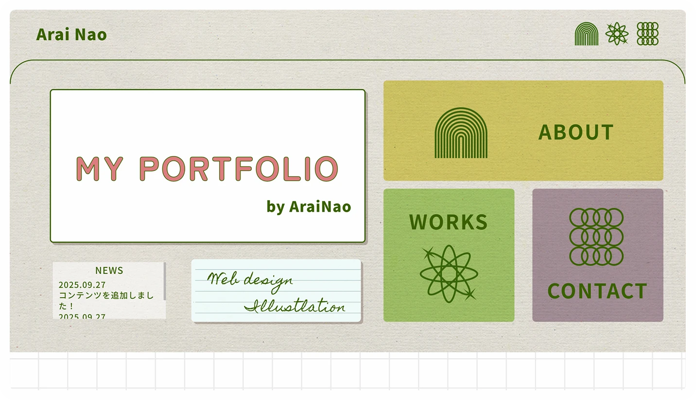 ポートフォリオのサムネイル